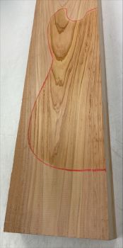 Body Western Red Cedar, 2-pcs., Unique Piece #028